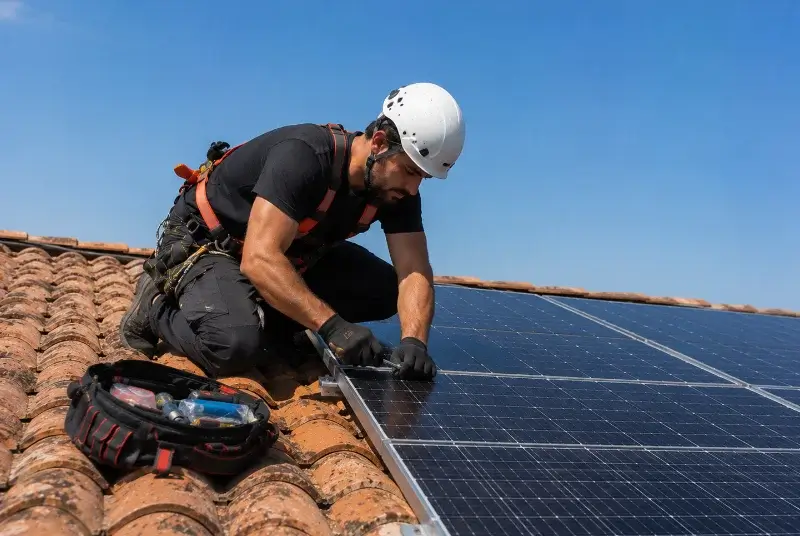 Maintenance et monitoring de panneaux solaires à Hauteville-sur-Fier